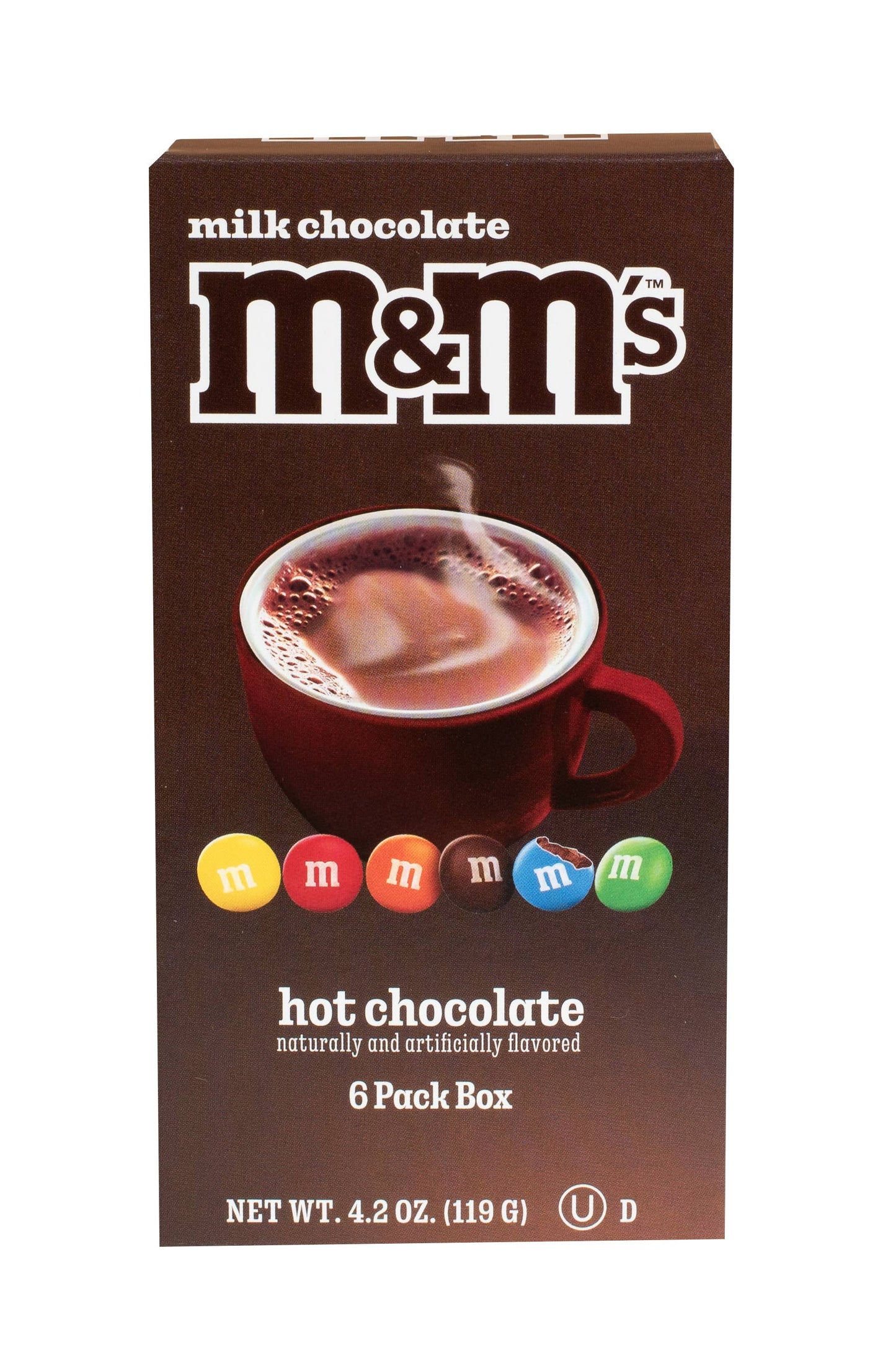 M&M's Milk Chocolate Hot Chocolate 6pk Box, 8ct