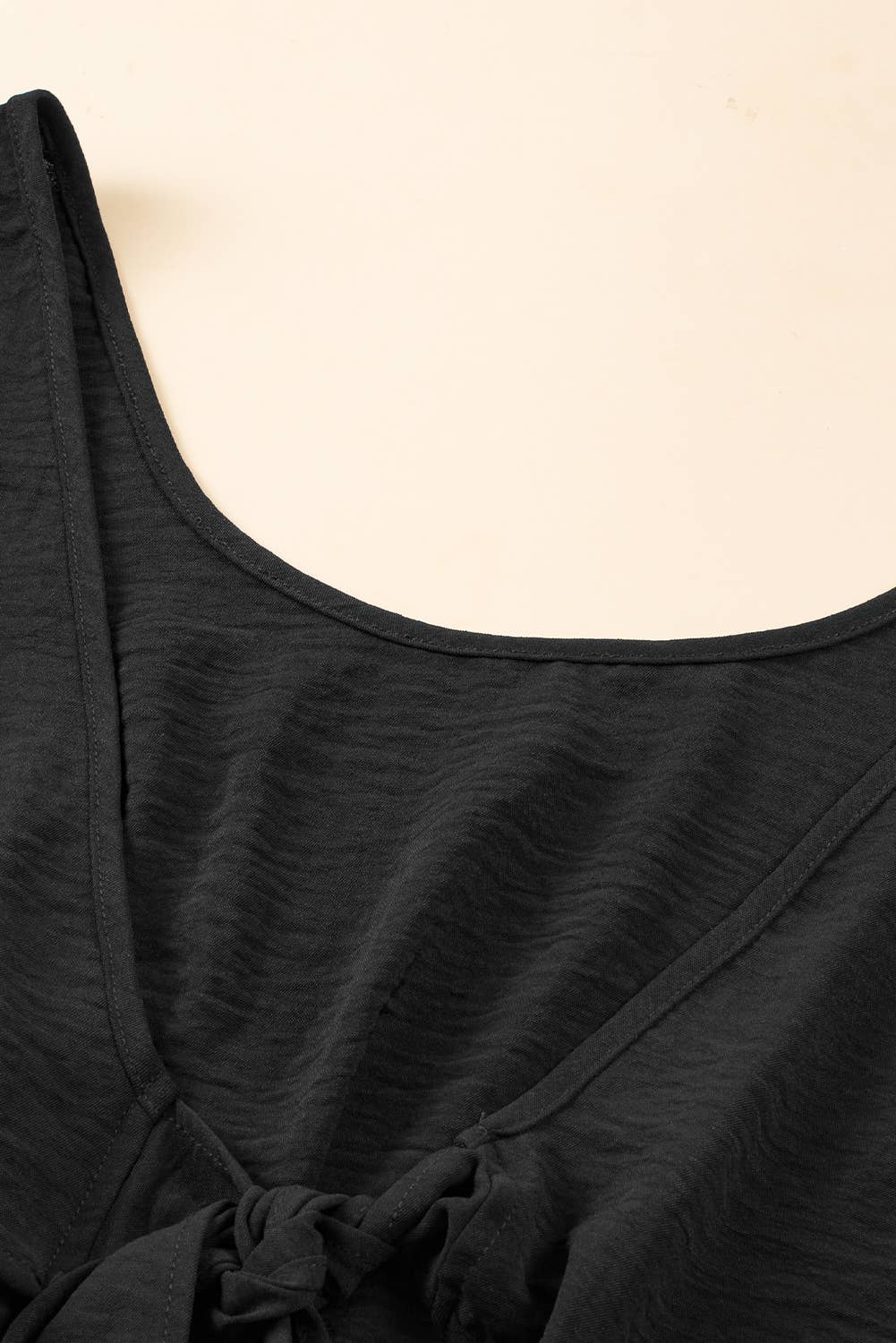 Women Solid Backless Elastic Waist Sleeveless Romper | S-XL