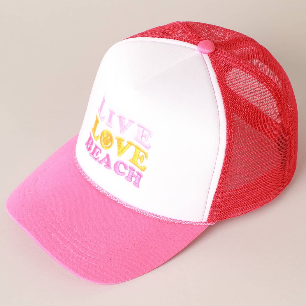 Beach Lovers Trucker Foam Cap