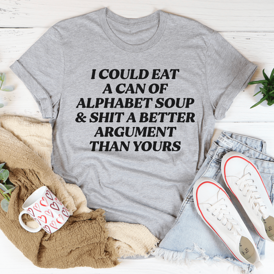 Alphabet Soup Tee