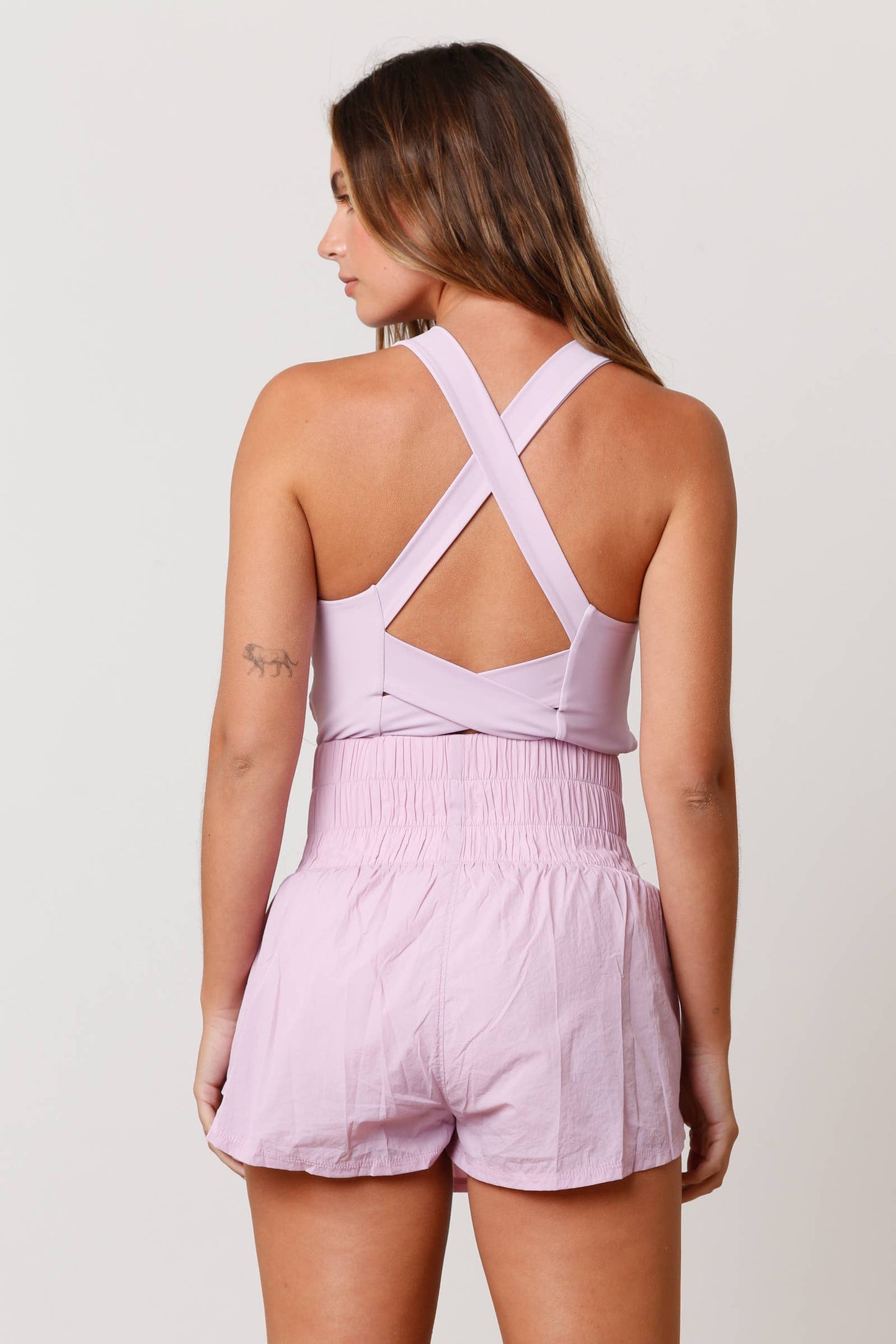 Washed Sporty Romper - Preorders