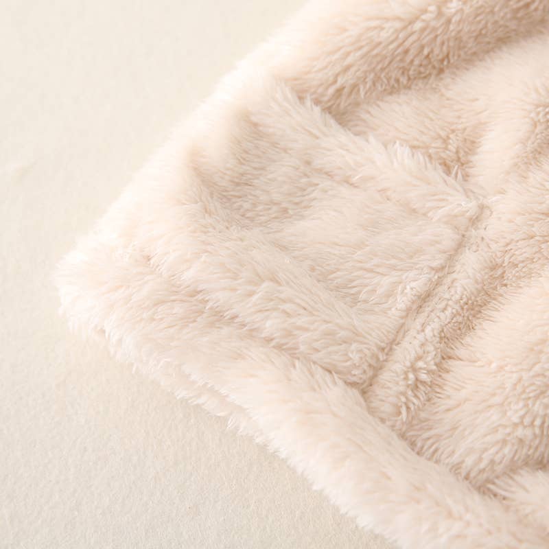 2 piece Toddler Ear Design Fuzzy Sweatshirt and Pants