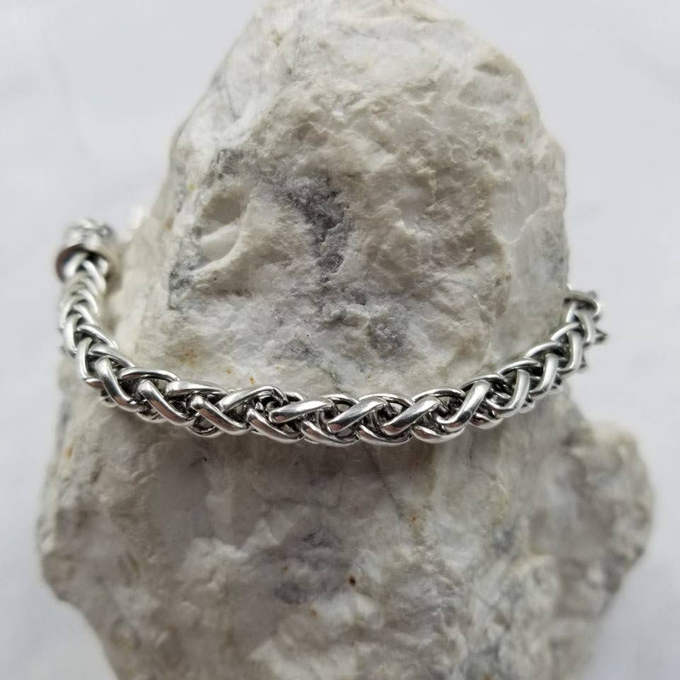 Crystal Football MOM Bracelet