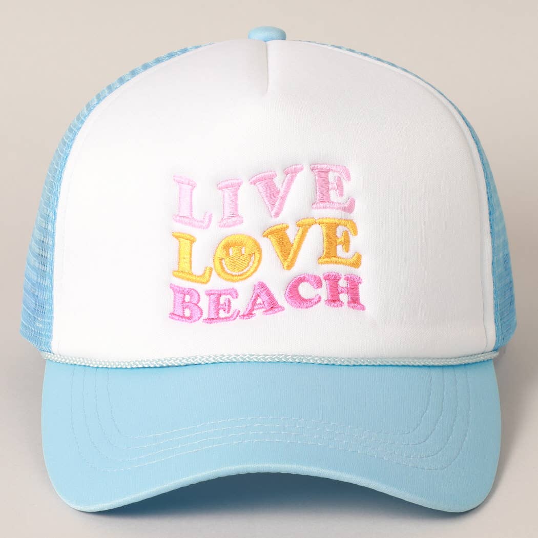 Beach Lovers Trucker Foam Cap