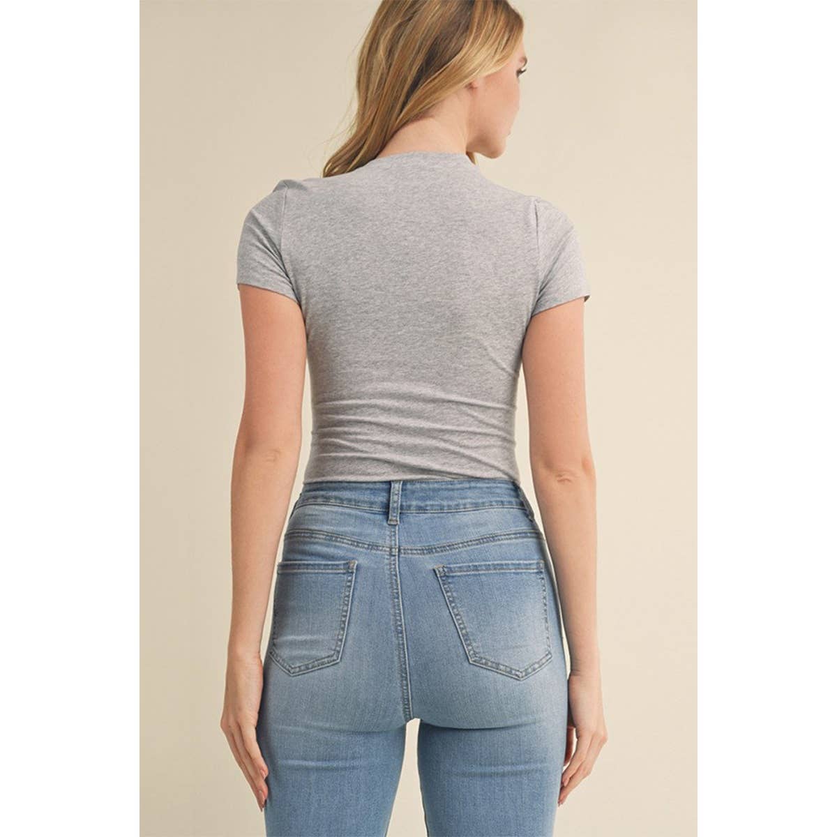 ROUND NECK BOY TEE SHORT SLEEVE BODYSUIT