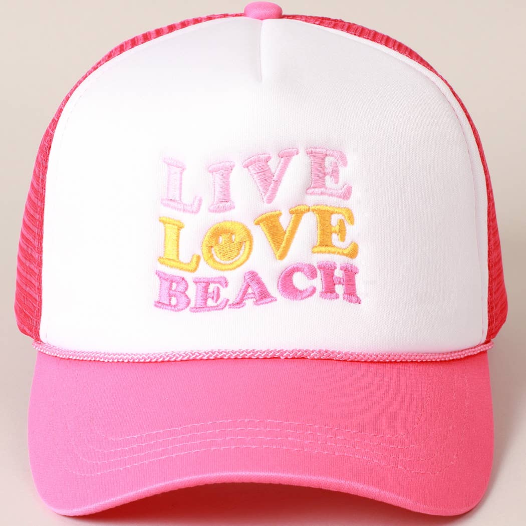 Beach Lovers Trucker Foam Cap