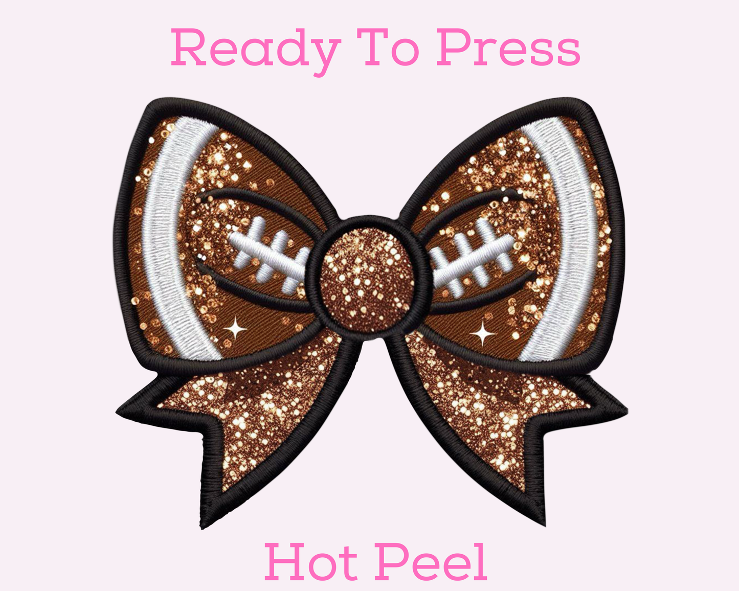 Football Bow DTF TRANSFER