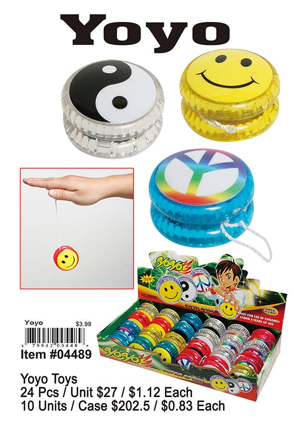 Yoyo Toys - Classic Skill-Building Toy for Kids