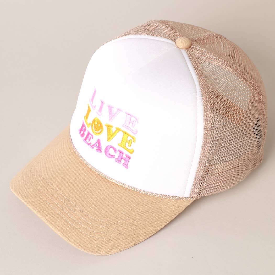 Beach Lovers Trucker Foam Cap