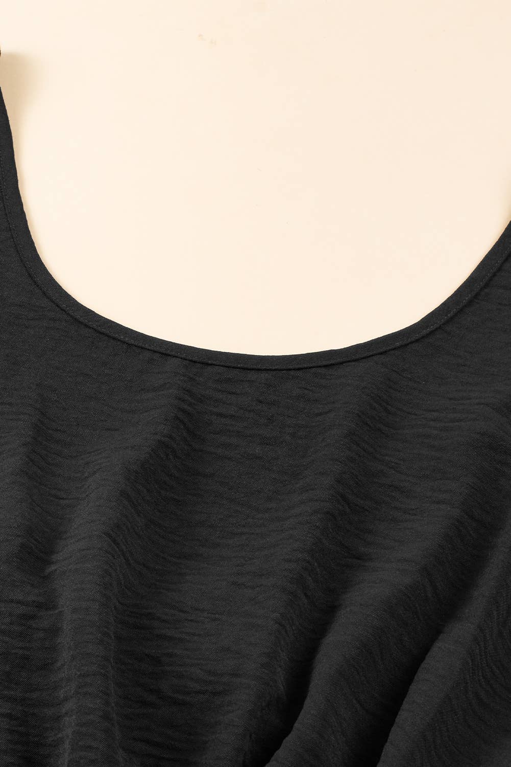 Women Solid Backless Elastic Waist Sleeveless Romper | S-XL