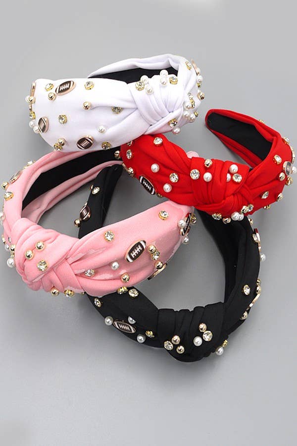 FOOTBALL GAME DAY RHINESTONE HEAD BAND | 40HB143