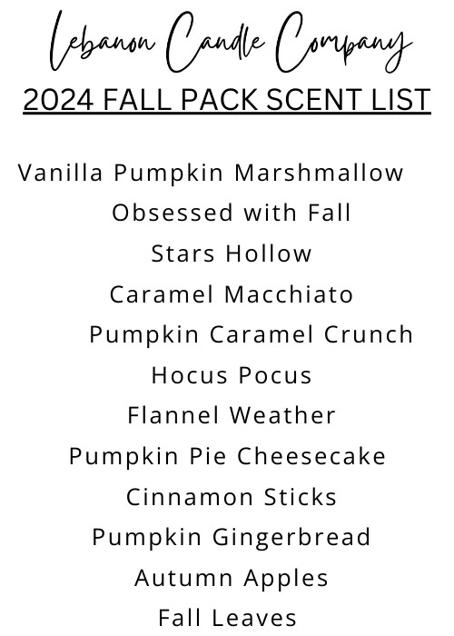 2024 Fall Wholesale Packs