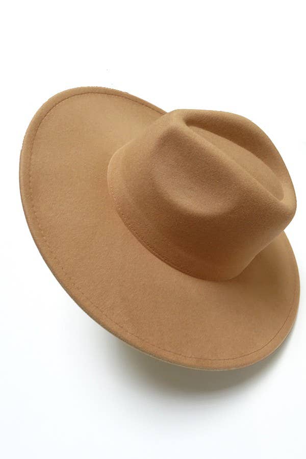 A VINTAGE PLAIN FEDORA HAT | 40HW012