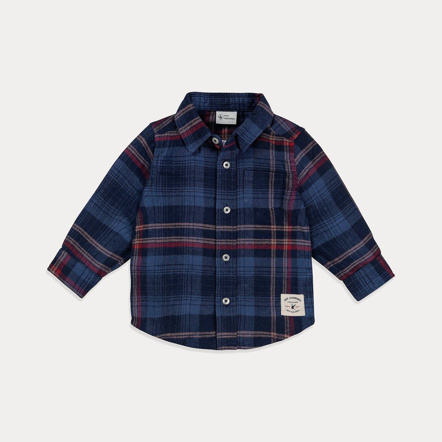 Baby Plaid Shirt Baby Boy Dress Shirt, Baby Button Down Shirt