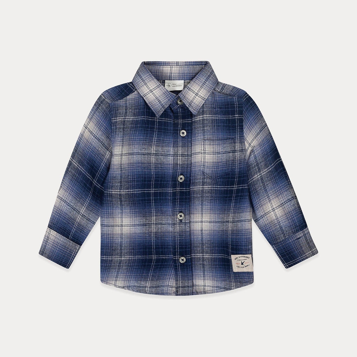 Baby Plaid Shirt Baby Boy Dress Shirt, Baby Button Down Shirt