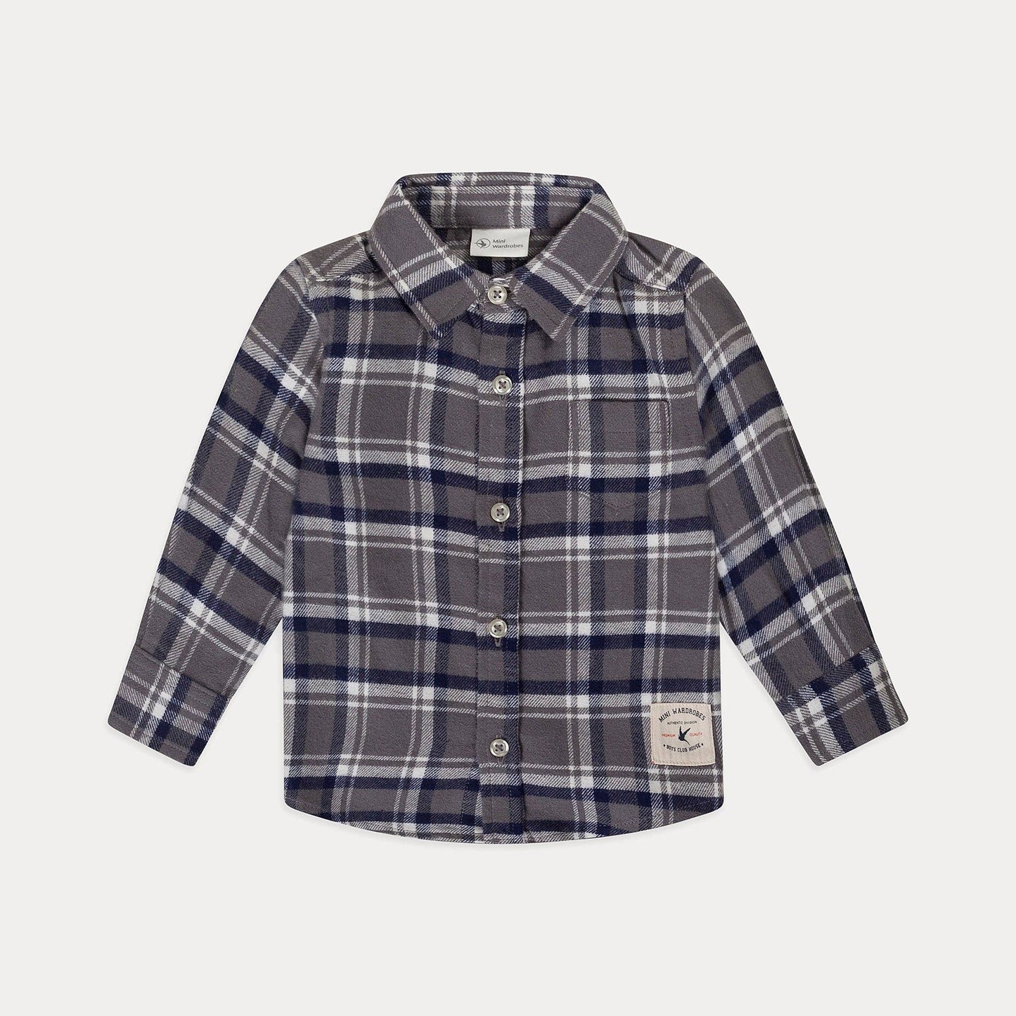 Baby Plaid Shirt Baby Boy Dress Shirt, Baby Button Down Shirt