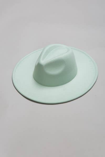 A VINTAGE PLAIN FEDORA HAT | 40HW012