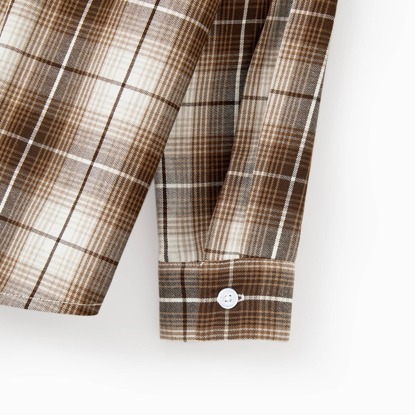 Family Matching Plaid Long Sleeves Shirt or Bodycon Dress